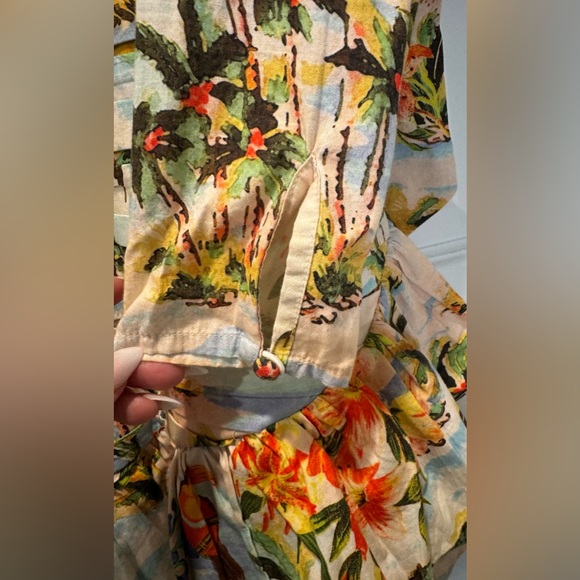 ROCO SANDS- ABSOLUTELY stunning Tropical Dress. Sz Small - Picture 8 of 11